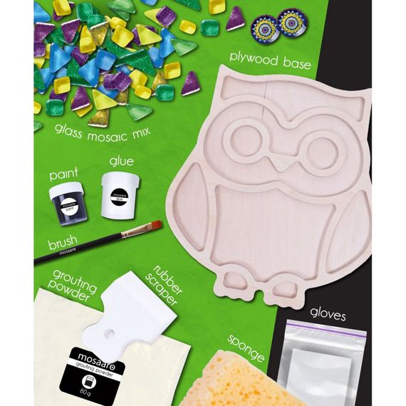 Дитячий набір для творчості кришталева мозаїка "Сова" MA2004 | Зображення 2