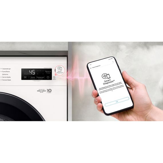 Пральна машина LG F2Y1NS6W | Зображення 6