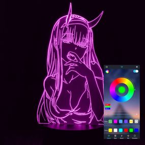 Акриловий світильник-нічник керування з телефона Зеро Ту 2 tty-n000770