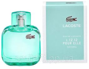 Жіноча туалетна вода Lacoste Eau De Lacoste L.12.12 Pour Elle Natural 90 мл