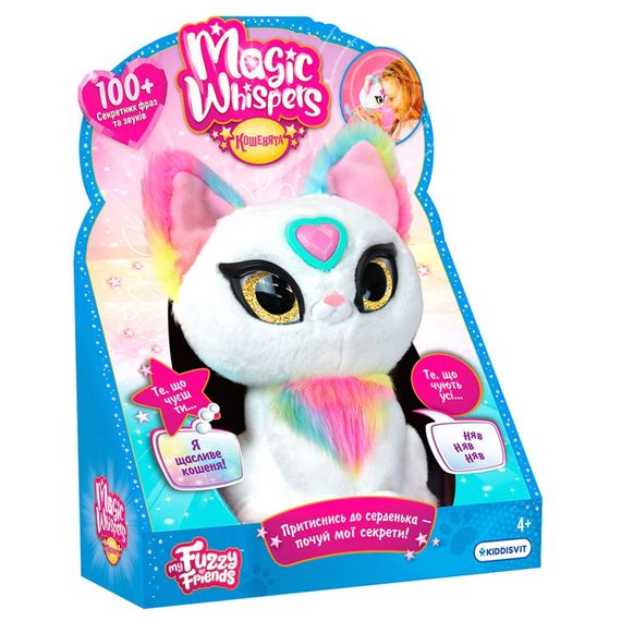 Интерактивная игрушка "Кошечка Луна" My Fuzzy Friends 18603 серии "Magic Whispers"