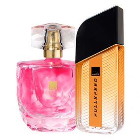 Парфюмерный подарочный набор Avon для Eve One Нее 50 мл та Full Speed Него 100 мл