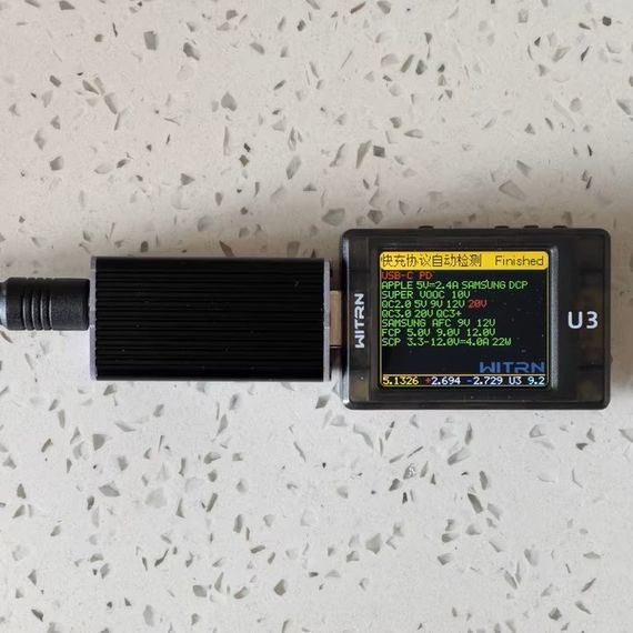 PD-конвертер перехідник-перетворювач ZC858 140W/DC 5,5*2,5 DC + PD USB | Зображення 6