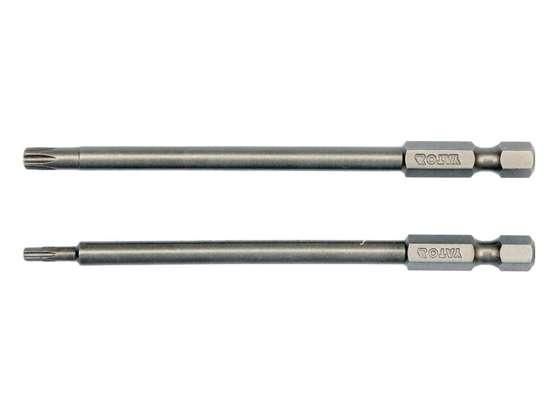 Набір насадка викрутки TORX SECURITY T10/T25х100мм біта YATO YT-0490 | Зображення 1