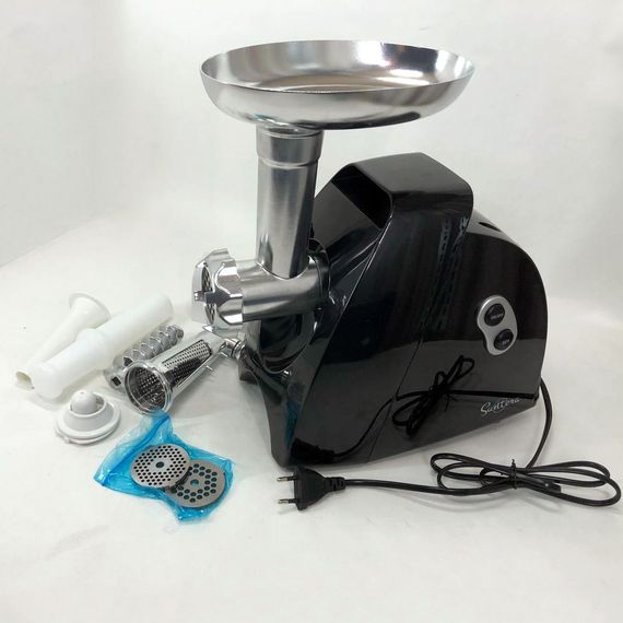 Мясорубка крупная, Мясорубка-шинковка-терка, Мясорубка с насадками для нарезки овощей EC-87 | Зображення 9