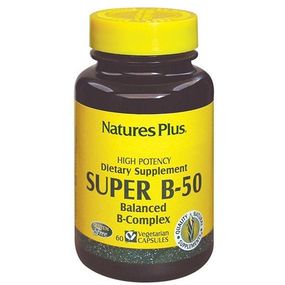В комплекс Nature's Plus Super В-50 60 Veg Caps NTP1310