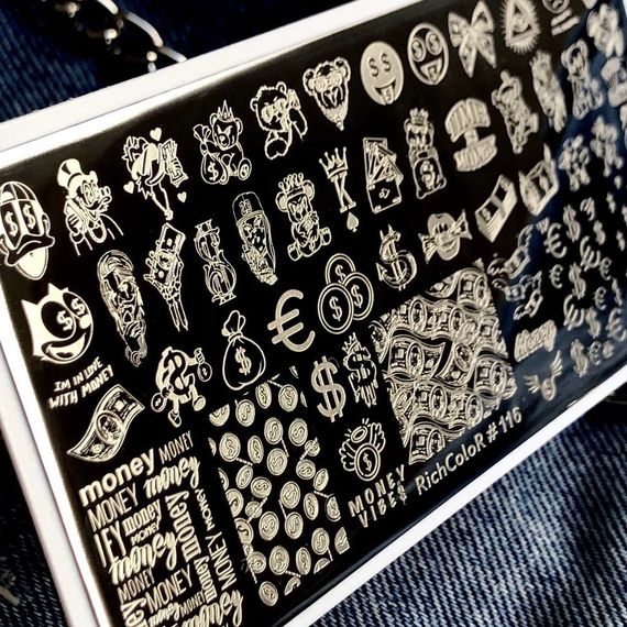 Пластина 116 для стемпінгу RichColor (12х6см)