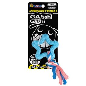 Игрушка для собак DoggyMan Chew Toy Bone With Rope, 7.5 см, голубой