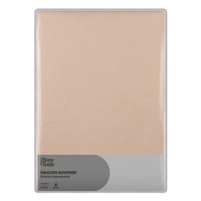 Скатертина ARDESTO Waterproof 140х180см, 100% поліестер, айворі (ART08WW)