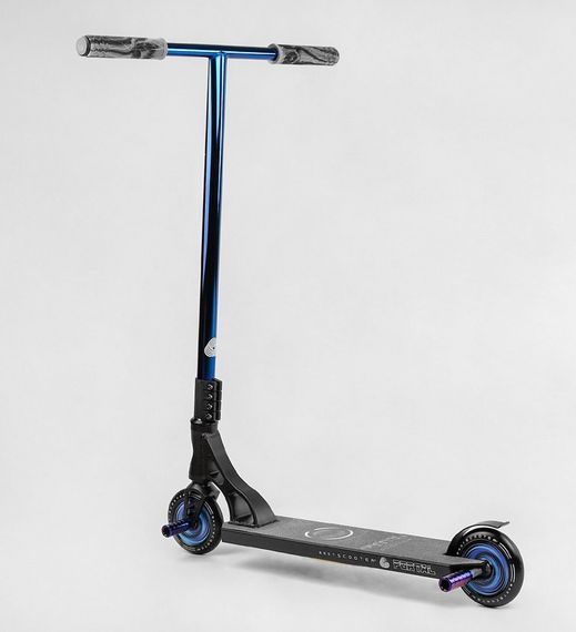 Самокат трюковий PL-71744 Best Scooter (4) "Portal" HIC-система, ПЕГИ, алюмінієвий диск та дека, колеса PU, d=120мм, ширина керма 58 см | Зображення 3