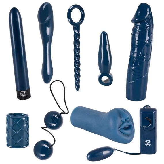 Набор секс-игрушек You2Toys Midnight Blue, синий Sex Aura | Зображення 8