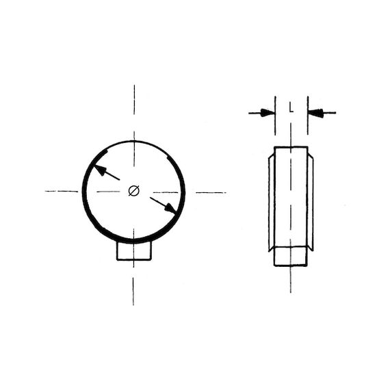Хомут з ​​одним вушком, зі змінним кільцем | Зображення 1