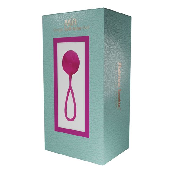 Вагінальні кульки Adrien Lastic Geisha Lastic Balls Mía Magenta (L), діаметр 4 см, маса 42 г | Зображення 4
