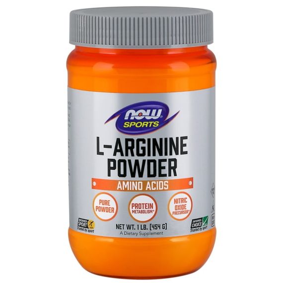 Аргінін NOW Foods L-Arginine Powder 454 g /75 servings/ Pure