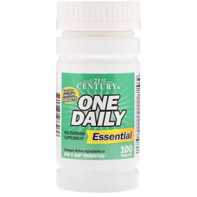 Вітамінно-мінеральний комплекс 21st Century One Daily Essential, Multivitamin Multimineral 100 Tabs