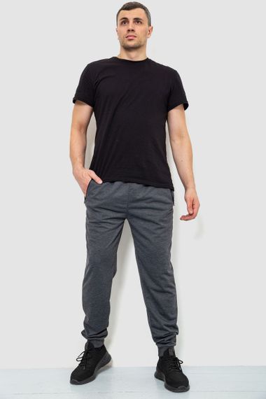 Спорт штани чоловічі, колір темно-сірий, 244R4779 | Зображення 1