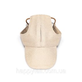 Кепка Pet Fashion Glamor для собак XL золотистая хлопковая