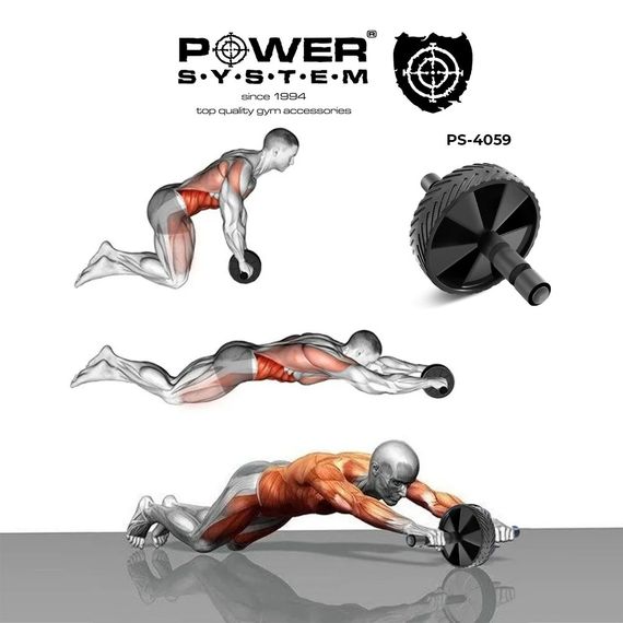 Колесо для преса Power System PS-4059 Phantom AB Wheel Black | Зображення 6