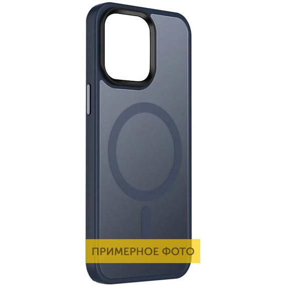 TPU+PC чохол Metal Buttons with MagSafe Colorful для Apple iPhone 16 (6.1")