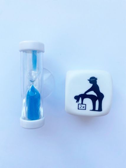 Игровой набор: кубик + песочные часы sexstyle | Зображення 9