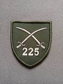 Шеврон 225 ОШБ (олива)