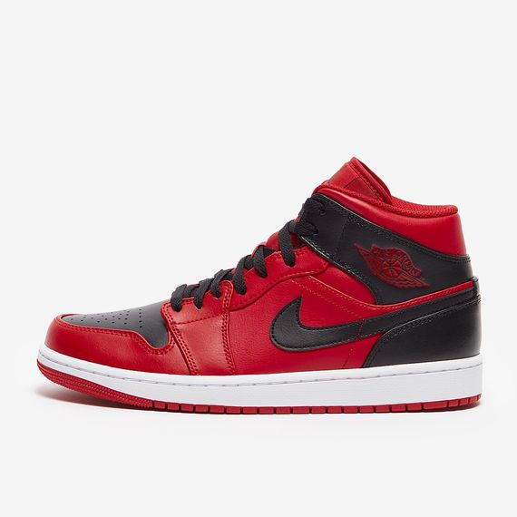 Кроссовки Air Jordan 1 Mid “Reverse Bred” 44 554724-660 | Зображення 1