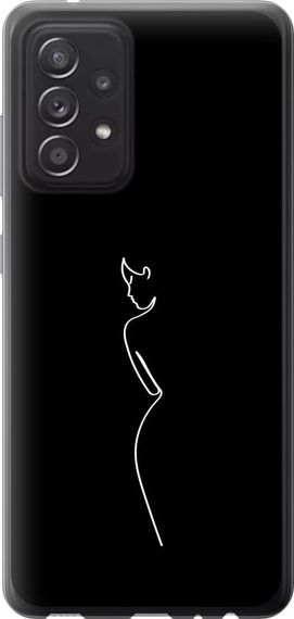 Чехол на Samsung Galaxy A52 Силуэт1 "4590u-2251-17620"