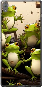 Чехол на Sony Xperia XA Ultra Dual F3212 Жабки "5656u-391-17620"