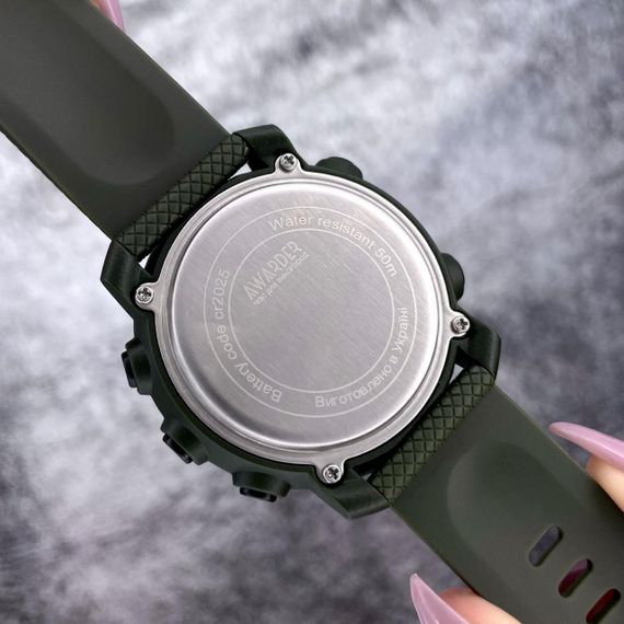 Годинник наручний Awarder 033 Де би не був Black-Silver-Black | Зображення 6