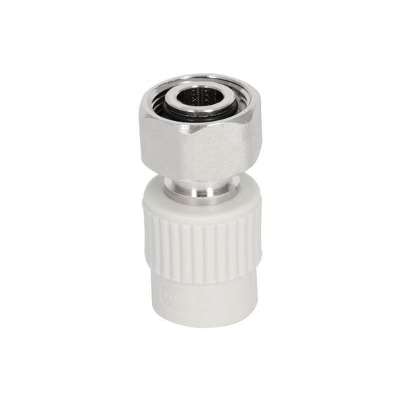 Муфта под Евроконус PPR с накидной гайкой Thermo Alliance 20х3/4" ВР с латунным штоком | Зображення 2