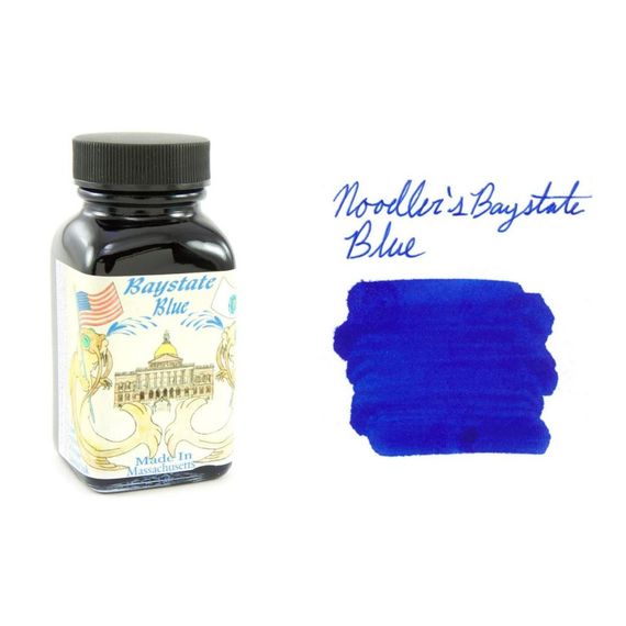 Чернила для перьевых ручек Noodler`s Ink 85г, синий (Baystate Blue)