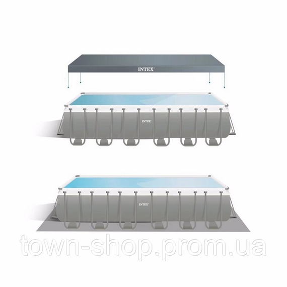 Каркасный бассейн Intex 26364 (732-366-132см), 31805 л | Зображення 1