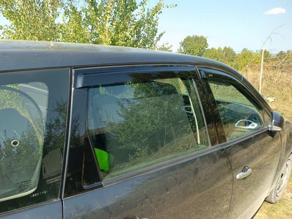Ветровики (4 шт, HIC) для Renault Scenic/Grand 2009-2016 гг | Зображення 1