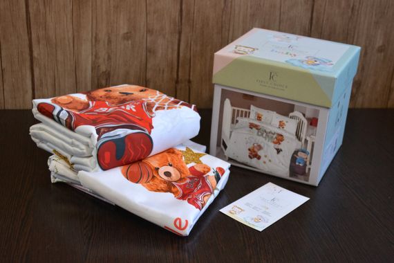 Постільна білизна для новонароджених First Choice Baby Digital Satin 100х150 см.  Cleo | Зображення 1