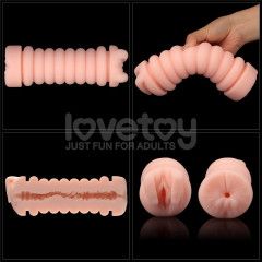 Мастурбатор - Virgin-Skin Blowout Stroker Vagina and Anus Sex Aura | Зображення 3