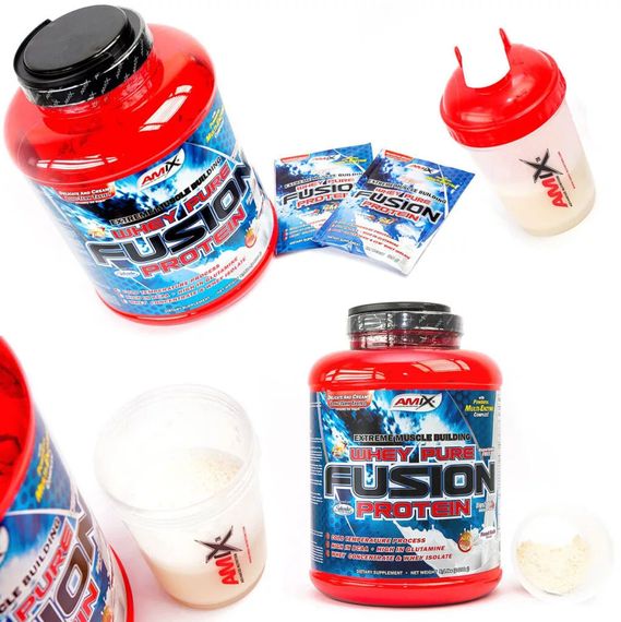 Протеїн Amix Nutrition Whey-Pro FUSION 1000 г, Moca-chocolate-coffee | Зображення 2