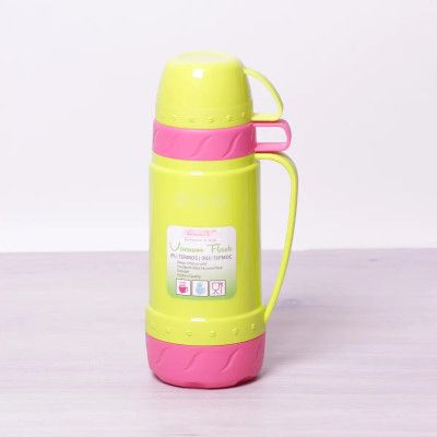 Термос питьевой с двумя чашками Frico FRU-268-Green 600 мл зеленый