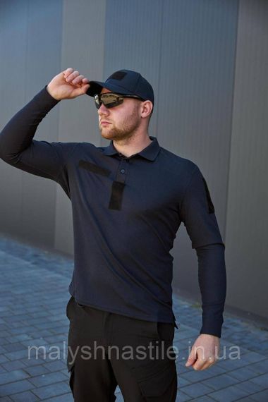 Футболка поло довгий рукав ДСНС CoolPas | Зображення 2