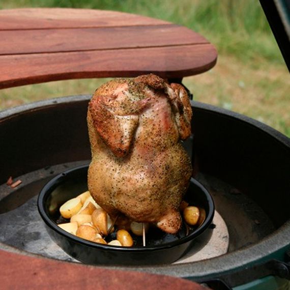 Круглий піддон для збирання жиру Big Green Egg 117403 Код: 004865 | Зображення 1