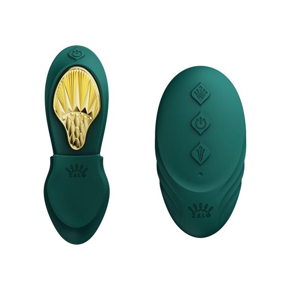 Смарт-вібратор у трусики Zalo - AYA Turquoise Green, насадка та пульт ДК Sex Aura | Зображення 4