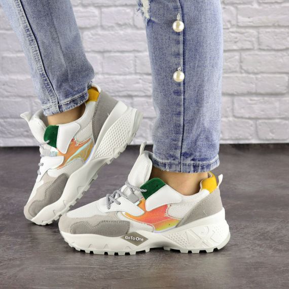 Женские кроссовки Fashion Ulysse 1474 36 размер 23 см Белый | Зображення 9