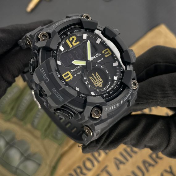 Чоловічий годинник Awarder 004 Тризуб золото Black | Зображення 5