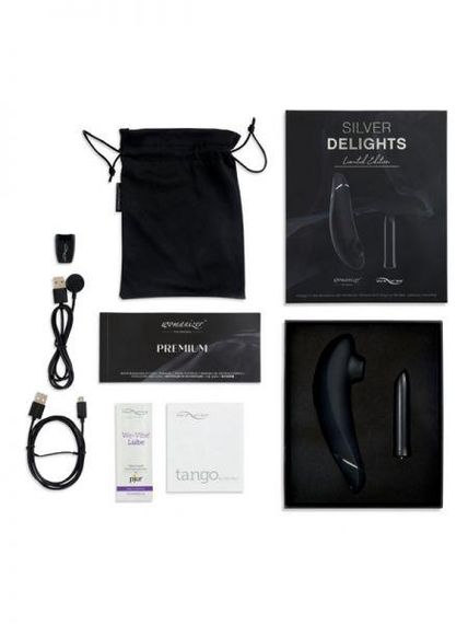 Набір секс іграшок Silver Delights Collection Womanizer&We-Vibe Sex Aura | Зображення 1