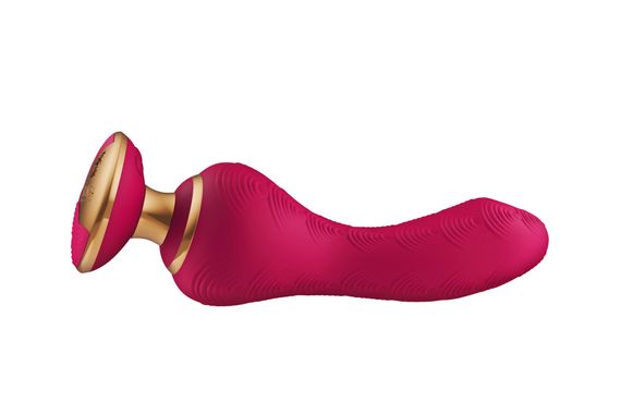 Вібратор для точки G Shunga Sanya Raspberry, гнучкий стовбур | Зображення 1
