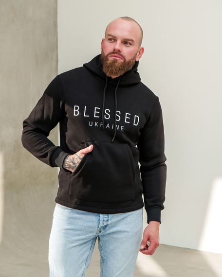 Худи Blessed чёрный S | Зображення 6