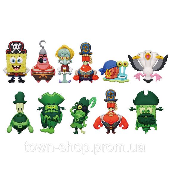 Игровая фигурка на клипсе Monogram 63195 серии "Губка Боб" игрушка-сюрприз | Зображення 1