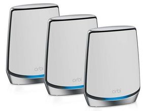 Система WiFi-Mesh NETGEAR Orbi RBK853 AX6000, 3мод, білий (RBK853-100EUS)