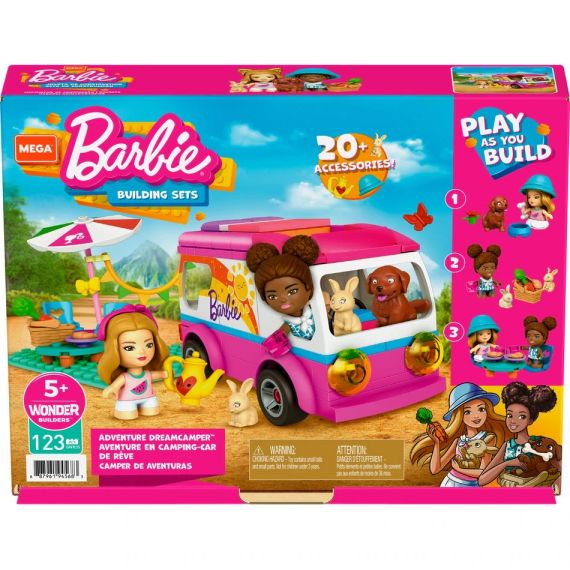 Ляльковий конструктор будиночок на коліщатках Barbie Dream | Зображення 2