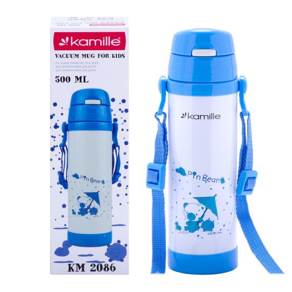 Термопляшка дитяча 550ml із нержавіючої сталі