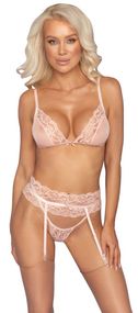 Сексуальний комплект із поясом Kissable Suspender set S/M